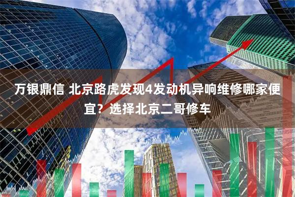万银鼎信 北京路虎发现4发动机异响维修哪家便宜？选择北京二哥修车